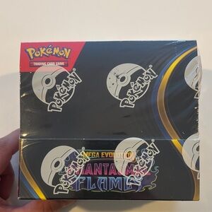 Pokemon Mega Evolution Box with Black and Gold Design